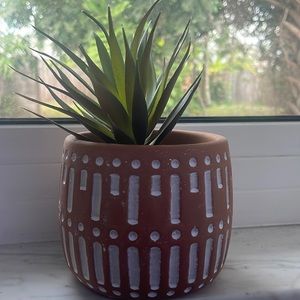 Fake Rustic Boho Plant
